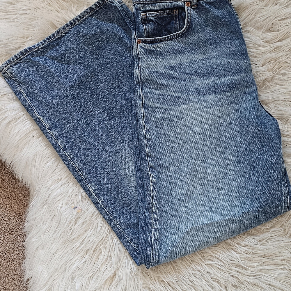 Reformation Relaxed Fit Blue Jeans